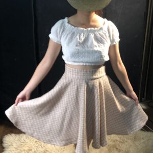 Full Circle Pink Winter Skirt